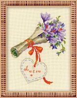 Набор для вышивания "Сотвори Сама" 1197 "Люблю"