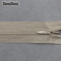  Молния потайная Т.3 50см цв.128S бежевый
