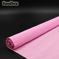 Бумага "креп" для декора Реалтекс цв.07 розовый