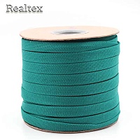 Шнур плоский 06с2341 14мм цв.025 бирюзовый