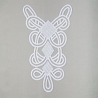 Кружевная вставка GIC-27-01 "Gamma" 160мм цв.белый