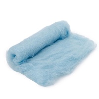 Шерсть для валяния (100гр) "Ангорка для творчества"Камтекс" цв.015 голубой