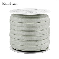 Косая бейка стрейч GET-153PT 14мм (25м) цв.161 светло-серый