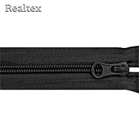 Молния витая Т.5 220см разъемная цв.черный