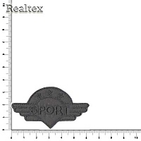 Термоаппликации 2751 "Sport" цв.черный/черный