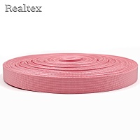  Лента ременная Realtex Premium 25мм (45,7м) цв.11 розовый