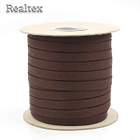 Шнур плоский 06с2341 14мм цв.007 коричневый