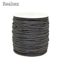 Шнур вощеный 2мм 0371-9000 цв.С301 т.серый