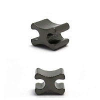 Ограничитель нижний для молний металл. Т.3 ГОМН (100шт) цв.черный никель 