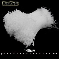 Этикетодержатели  Realtex петля 145мм цв.белый