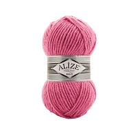 Пряжа Alize "Super Lana Maxi" (100гр) цв.178 темно-розовый