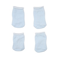 Носки для кукол BE-0007 (2пары) цв.голубой