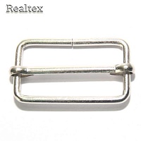 Шлевка металлическая 30х15х2,3мм TSW цв.никель 