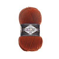 Пряжа Alize "Super Lana Midi" (100гр) цв.036 терракот