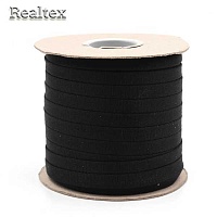 Шнур плоский 06с2341 14мм цв.005 черный