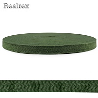 Тесьма киперная 10мм Realtex (50м) цв.22 хаки