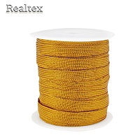 Галун Realtex металлизированный 10мм цв.золото