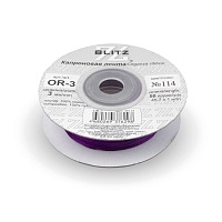 Лента капроновая  3мм OR-25 "Blitz" цв.114 фиолетовый