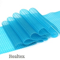 Лента капроновая 110мм 1692 (гофре) цв.13 бирюзовый 