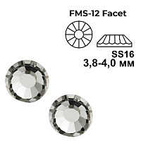 Стразы термоклеевые DMC SS-16 цв.Black Diamond 