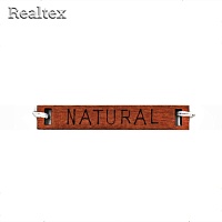 Пришивной лейбл CB T-22 35*6мм (12шт) цв.B коричневый