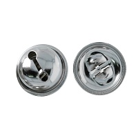 Бубенчики "Zlatka" NI-24 24мм (10шт) цв.02 никель