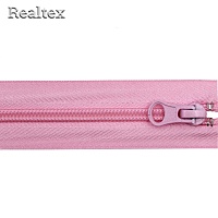 Молния витая Т.5 50см разъемная цв.134С розовый