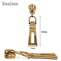 Бегунок Т.5 на металлическую молнию VB цв.золото