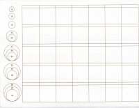 Планшет для пуговиц (ламинированный)