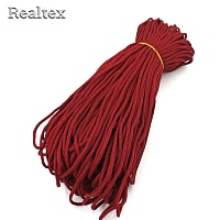 Шнур курточный 5мм цв.143 темно-вишневый