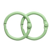 Кольца для альбомов 20мм 5AS-102 цв.светло-зелёный