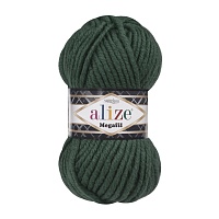 Пряжа Alize "Super Lana Megafil" (100гр) цв.426 т.лазурный