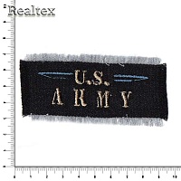 Термоаппликации джинсовые 50296 "US Army" цв.мультиколор