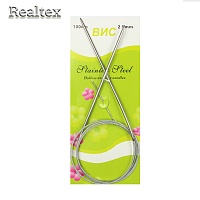 Спицы металл круговые на тросике Реалтекс 100см №2,5 (10шт)