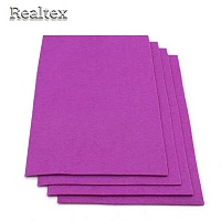 Фетр листовой мягкий Realtex 1,5мм 20*30см цв.100 тёмно-сиреневый