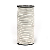 Резинка шляпная 2,5мм TBY (100м) цв.F306 молочный