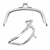 Фермуар для сумок 105мм "Дуга" TBY.107945 цв.никель