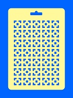 Трафарет №050 "Геометрический" 14*20см