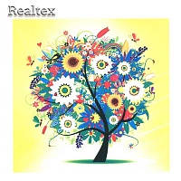 Набор для рукоделия (алмазная техника) Realtex 27*27см MB 1202 (c рамкой)  