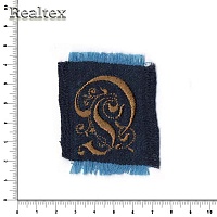 Термоаппликации джинсовые 56065 "С" цв.мультиколор 