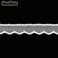 Кружево стрейч Реалтекс  25мм SY 9072 (20м) цв.св.молочный