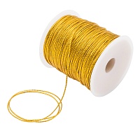 Шнур люрекс 0371-1000 1мм цв.золото