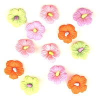 Фигурки для декорирования 4244 "Гавайские цветы "