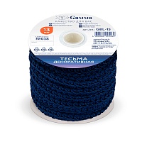 Тесьма "Булет" GBL-15 13мм цв.038 т.синий