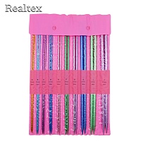 Набор спиц прямых для вязания Realtex 35см (10компл.)