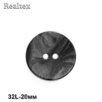Пуговицы CB 1213 32L (36шт) цв.Black