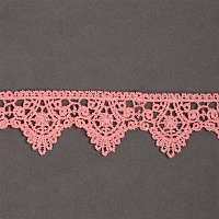 Кружево гипюр  26мм TBY 0798 (27м) цв.F152 коралловый