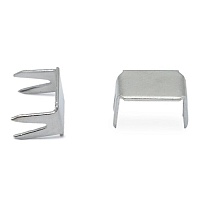 Ограничитель Realtex нижний для молний витых Т.5 (100гр) цв.никель 