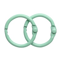 Кольца для альбомов 20мм 5AS-102 цв.мята