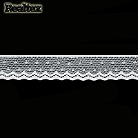 Кружево стрейч Реалтекс  25мм HD 5006 (20м) цв.светло-молочный